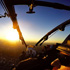 Sonnenuntergang Impression mit Martin