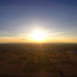 Sonnenuntergang bei Rheinstetten