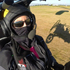 Fluggast Lara im X-Citor - Impression Landeanflug X-Citor